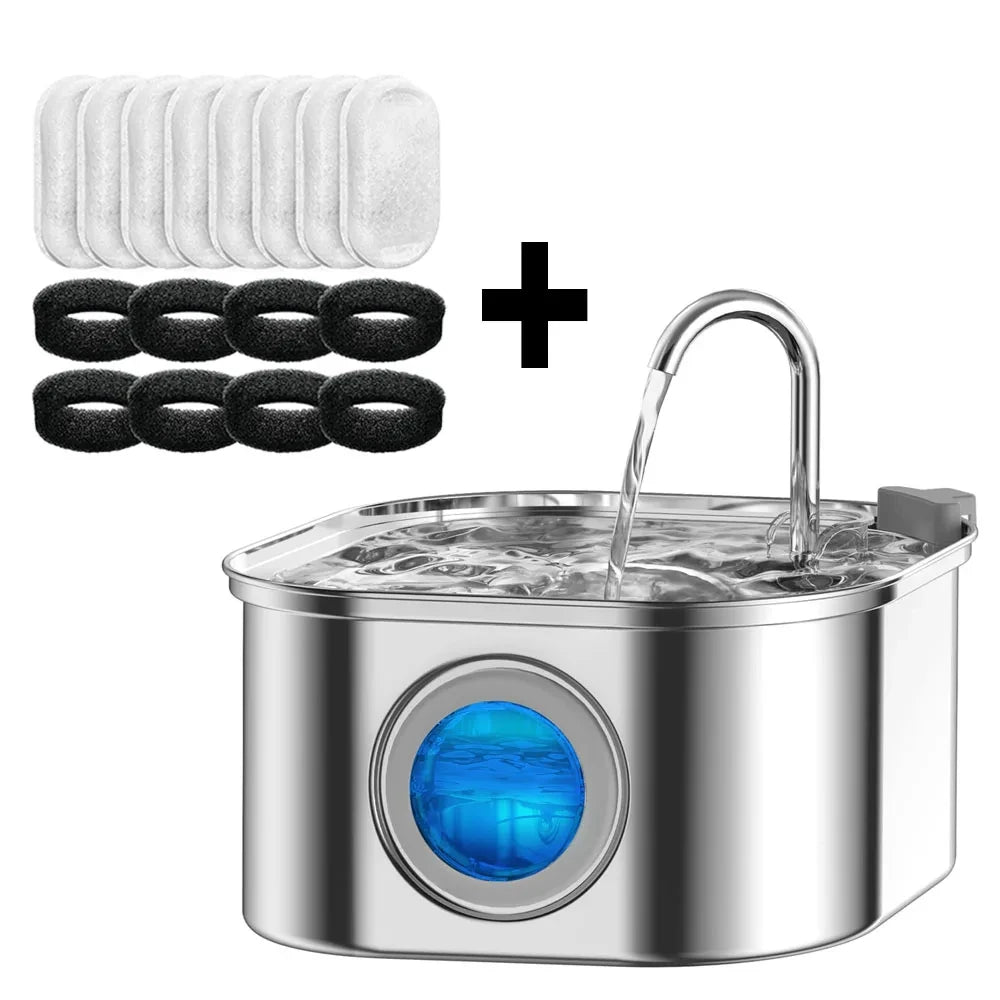Stainless Steel Cat Water Dispenser