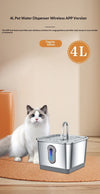 Stainless Steel Cat Water Dispenser